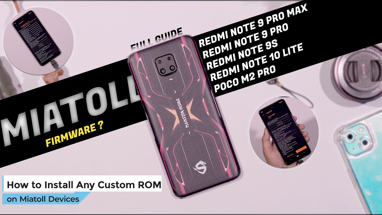 How to Flash Custom ROM in Miatoll Devices | Fw (firmware) ? : Redmi Note 9S/Pro/Max/10 Lite/M2 Pro