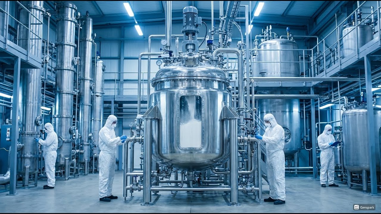 Inside a Titanium Dioxide Plant | White Pigment Manufacturing