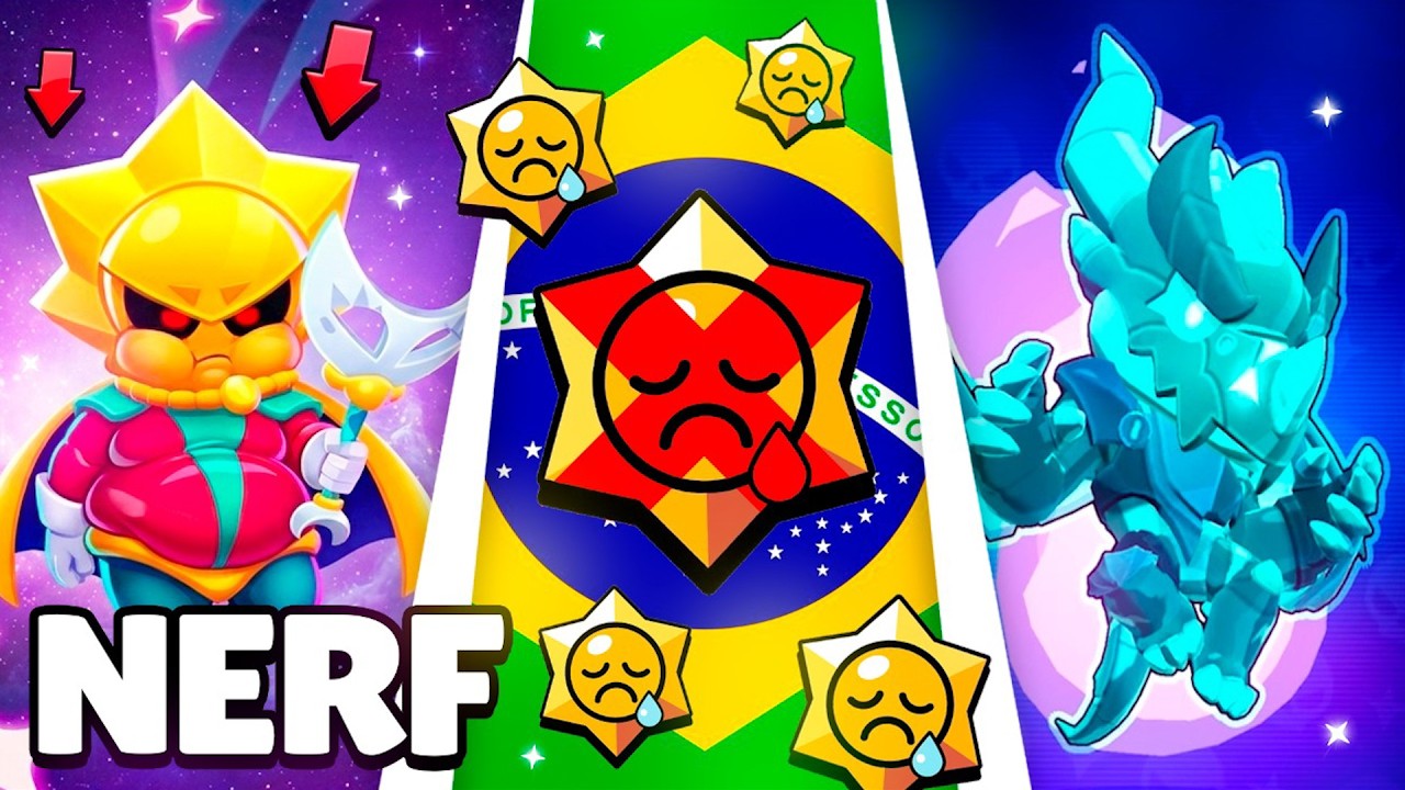 NERF A SIRIUS y BUFF A NAJIA !!😱ELIMINAN LOS GACHA en BRAWL BRASIL !! NUEVO PRO PASS de CROW