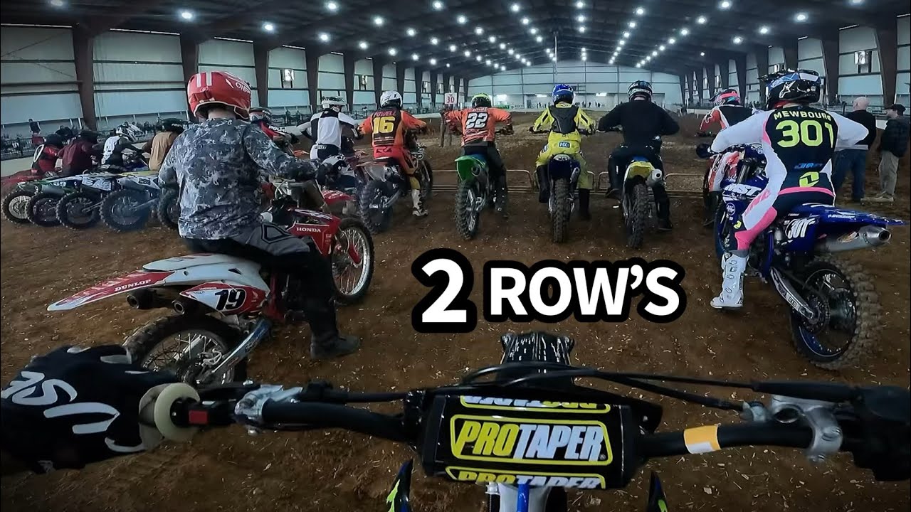 Trying to RACE a YZ250 AGAIN ! Two Stroke Alabama Arenacross POV Race GoPro Racing 