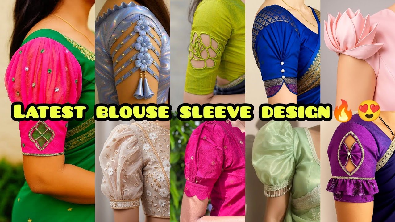 Latest 20+ Blouse Hand Designs😍| ব্লাউজের হাতার নতুন ডিজাইন✨২০২৫ | Latest Sleeve Designs For Saree🥳