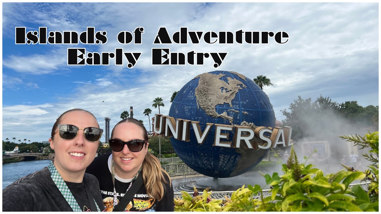 Early Entry at Islands of Adventure for Hagrid's & Getting STUCK on a ride!