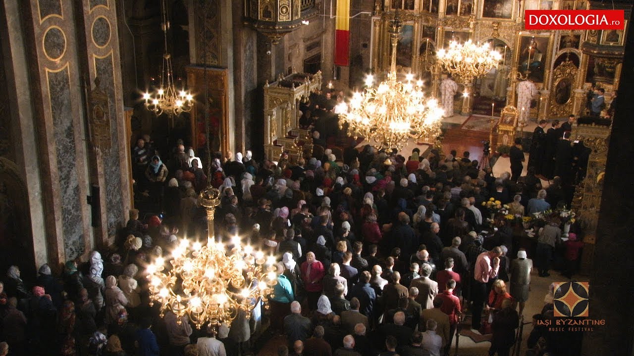 Antifonul I glas 8 (Ps. 102) limba greacă și română