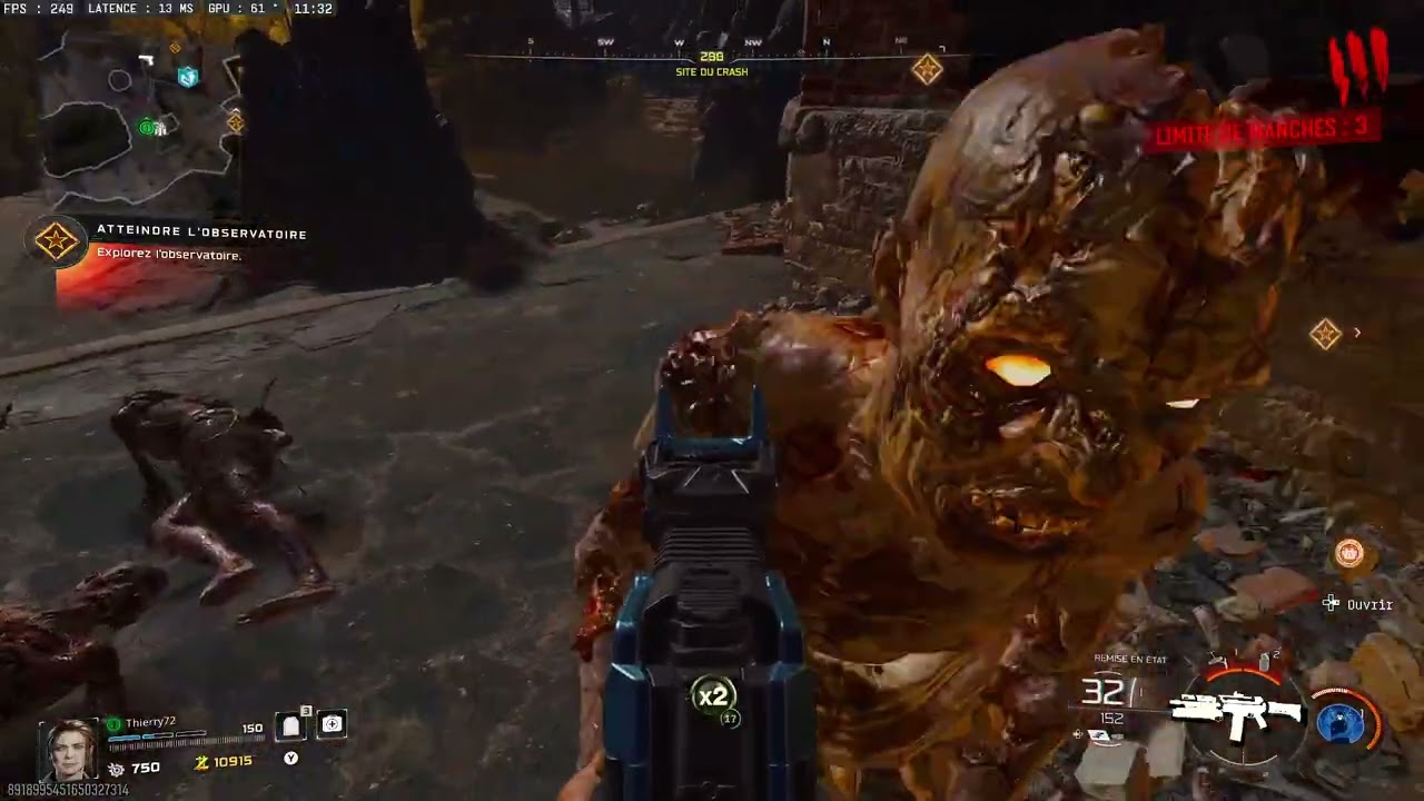Call of Duty: Black Ops 7 ZOMBIES - Go débloquer mes BADGES DE MAÎTRISE 3000 éliminations : FUSIL