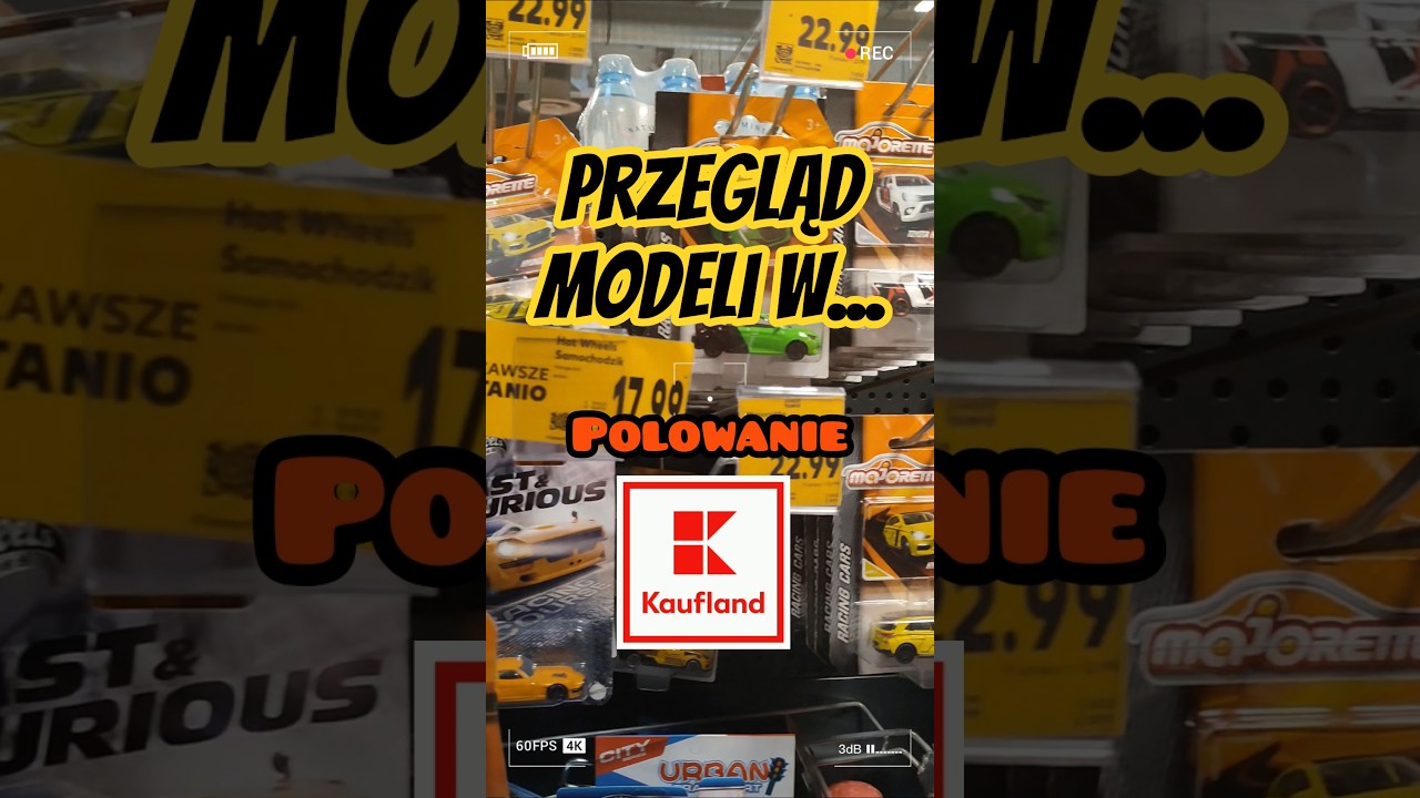 POLOWANIE na modele HOT Wheels i nie tylko w Kaufland!🔥 G klasa i Audi R8!😱 
