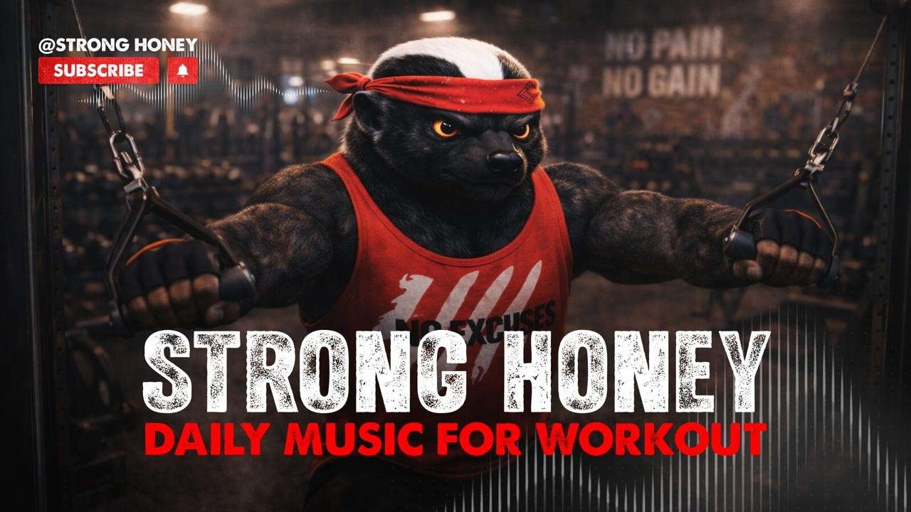 Workout Mix For Gym Day | 1 Hour Of Rap Energy&Motivative Music | Strong Honey