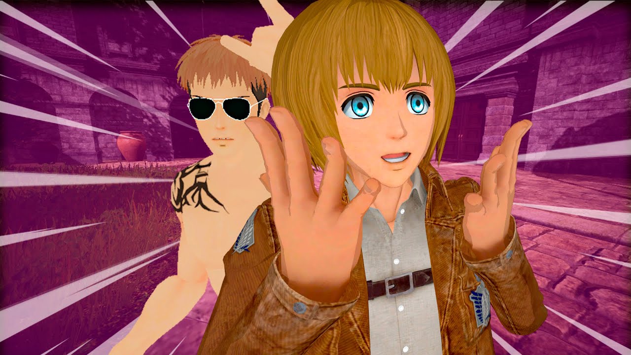 O REENCONTRO DO JEAN E ARMIN ATTACK ON TITAN (AOT VR)