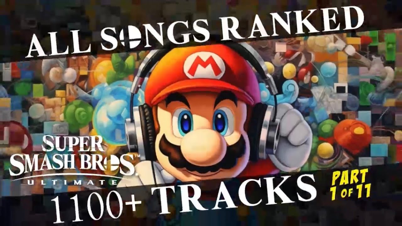 Ranking EVERY SONG in Super Smash Bros (1155 - 1001)
