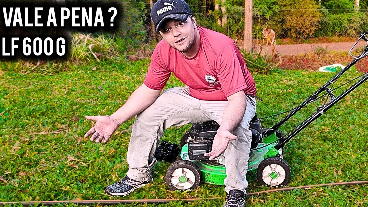 TESTEI A MAQUINA DE CORTAR GRAMA 6.5 HP DA TRAPP E ME SURPREENDI !