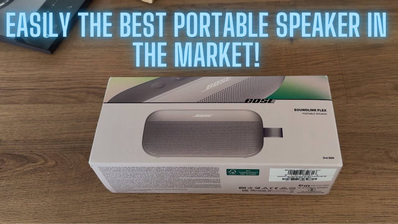 Bose Soundlink Flex 2nd Gen — распаковка и звуковой тест