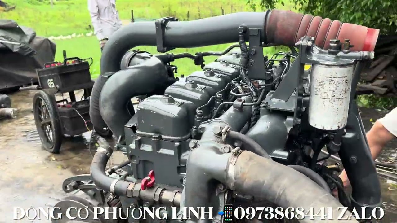 Động Cơ HUYNDAI 6D22 TUBO BÁN VỀ QUY NHƠN