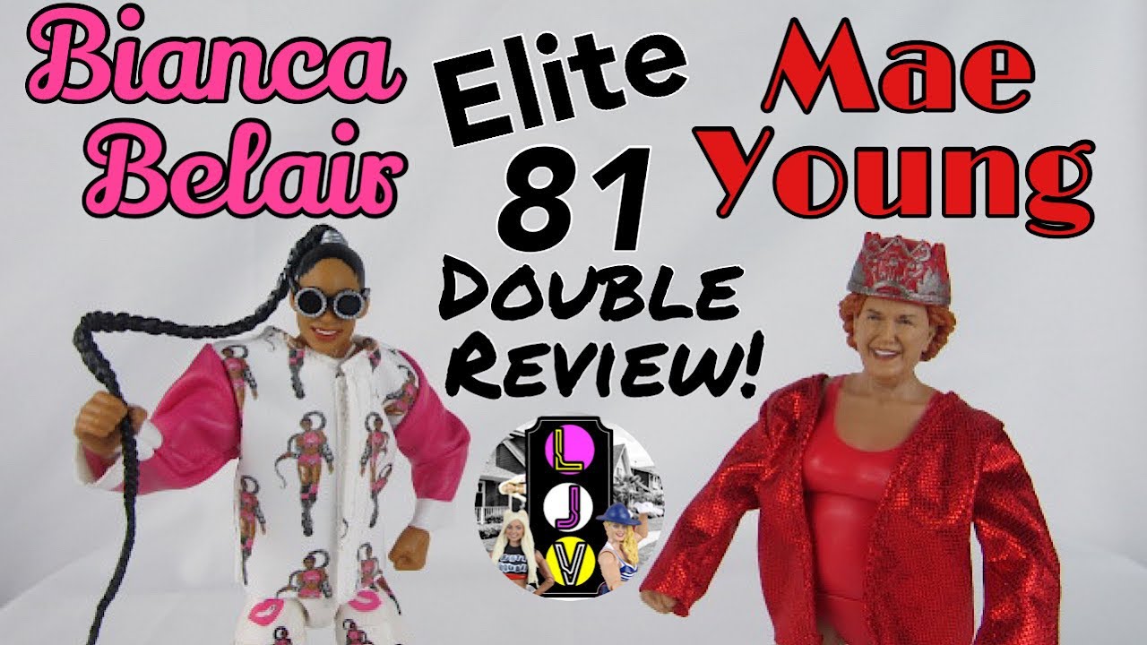 Bianca Belair & Mae Young WWE Elite 81: Wrestling Figure Review