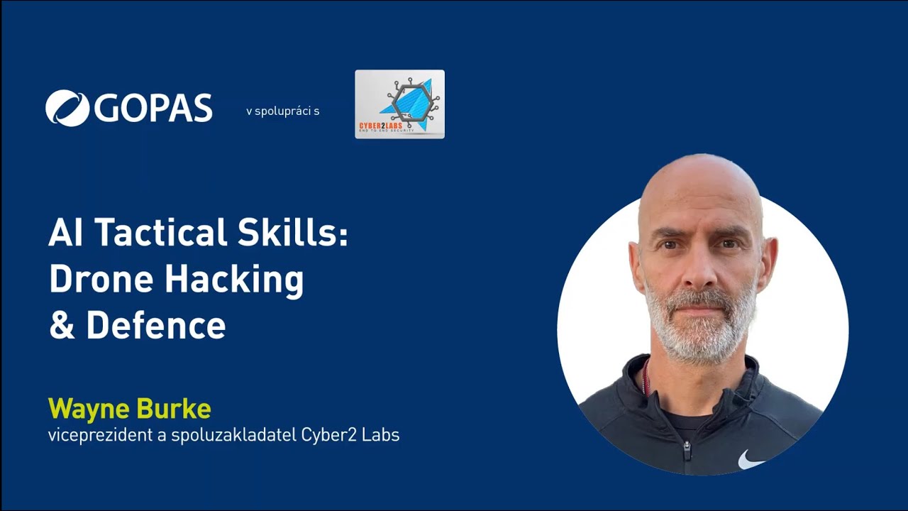 AI Tactical Skills: Drone Hacking & Defense | Wayne Burke