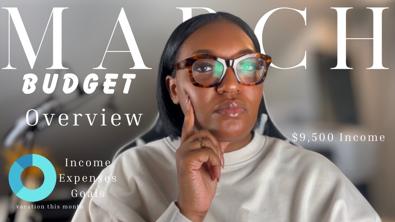 $200K+ in Debt | Honest March Spending 🫶🏾| budget breakdown + budgeting for a new month