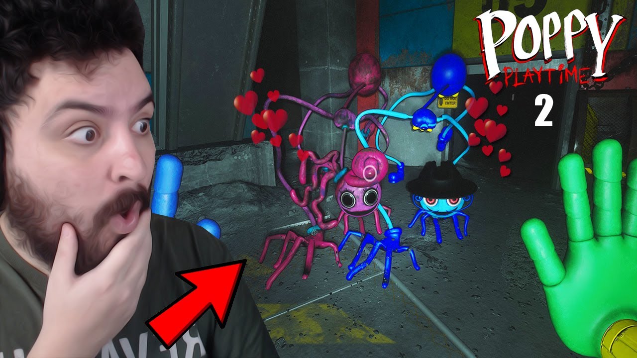REUNO O DADDY LONG LEGS E MOMMY LONG LEGS...INCRÍVEL!! - Poppy Playtime CAPITULO 2