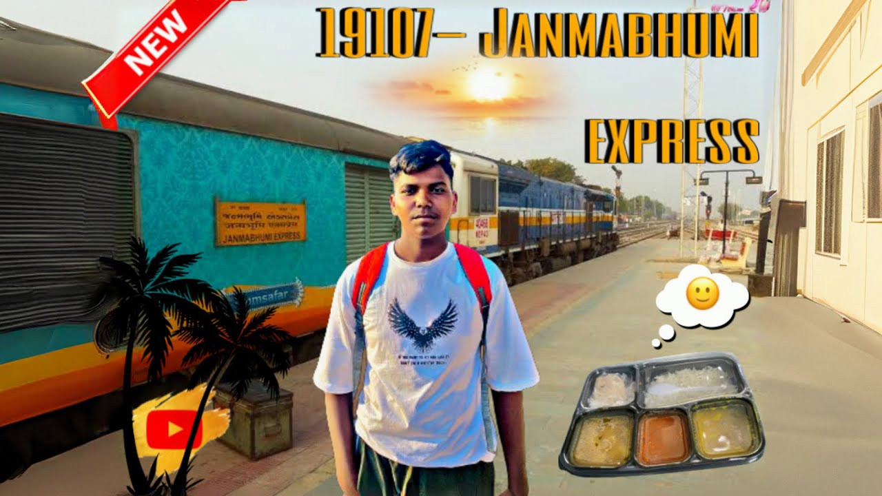 19107- Bhavnagar Terminal To MCTM Udhampur Janmabhumi Express full Train journey ll 🔥☺️ #vsmonu