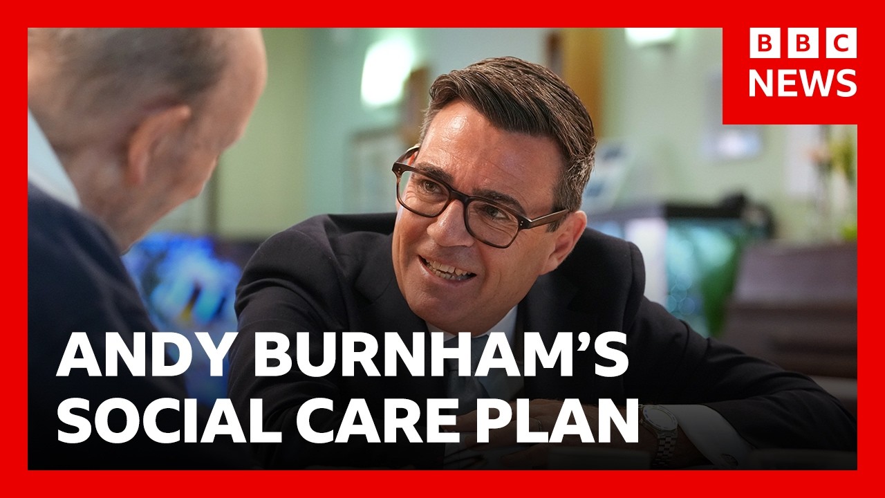 Andy Burnham on 'difficult decisions' to be made funding social care reform in England | BBC News