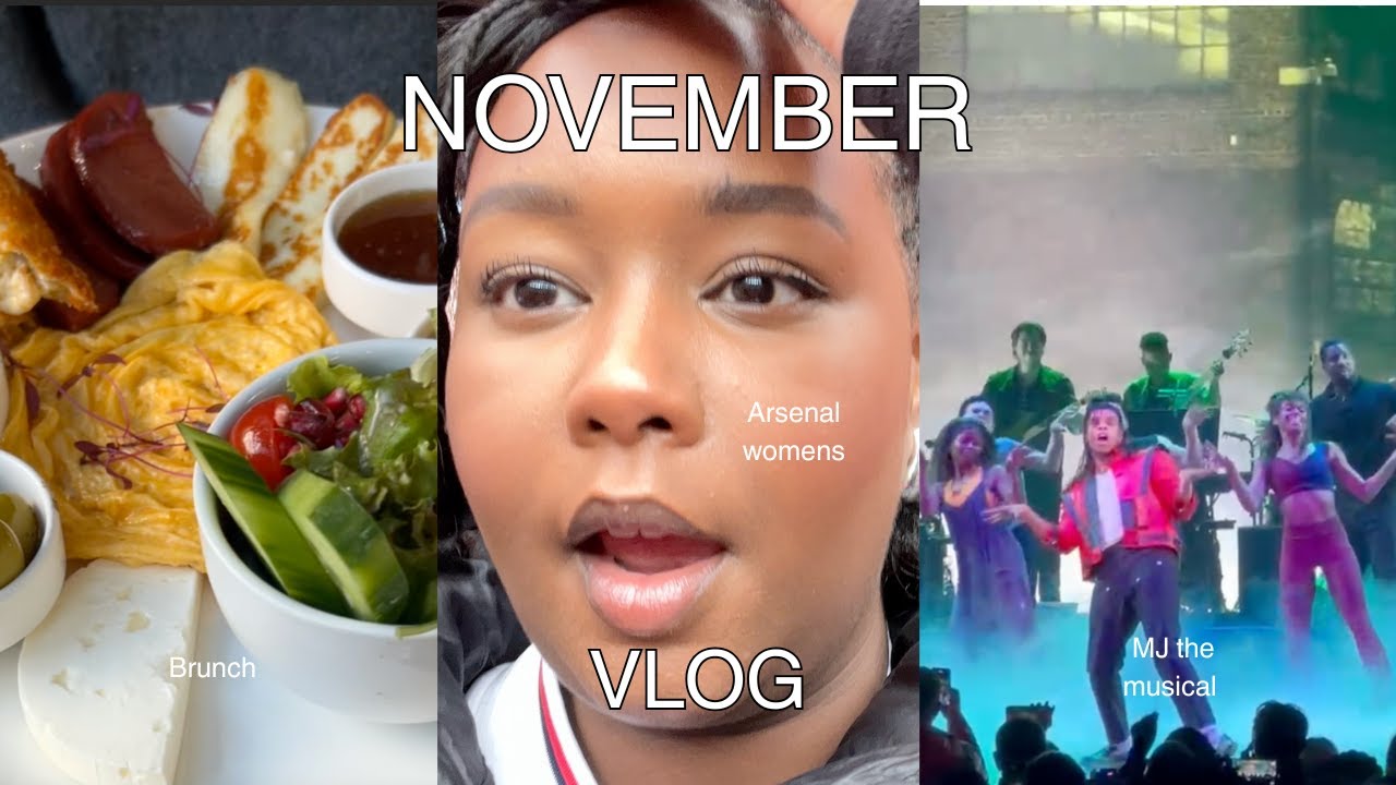 November Vlog: My First Arsenal Women’s Game, Friend's Perfume Event & A Night at MJ The Musical