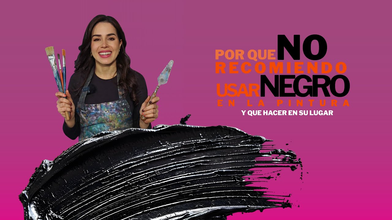 Por que NO recomiendo usar negro en la pintura ( y que hacer en su lugar)