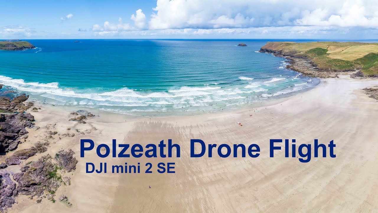 A Drone flight around Polzeath | North Cornwall | DJI mini 2 SE