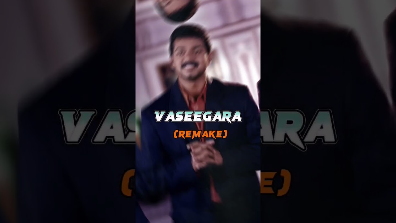 Thalapathy Vijay Remake Movies 🔼 #short #thalapathyvijay