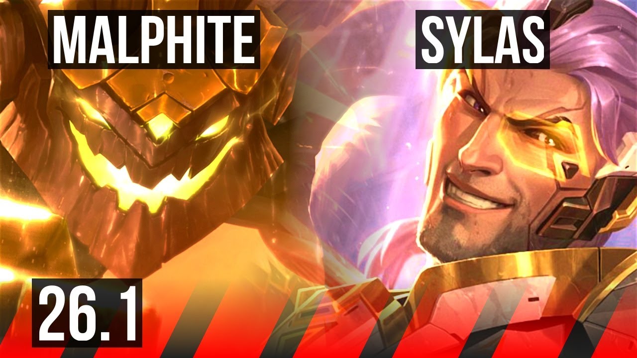MALPHITE vs SYLAS (TOP) | EUW Master | 26.1