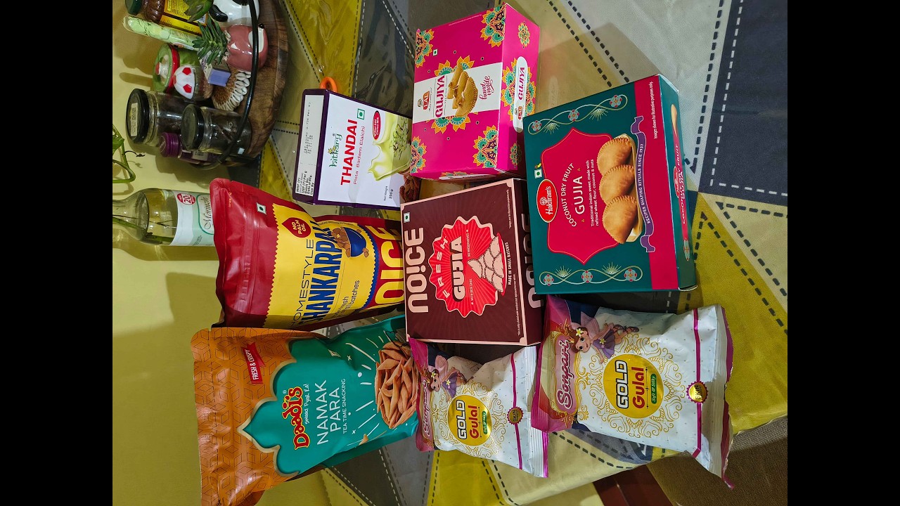 Holi Preparations Part2 | Snack Items