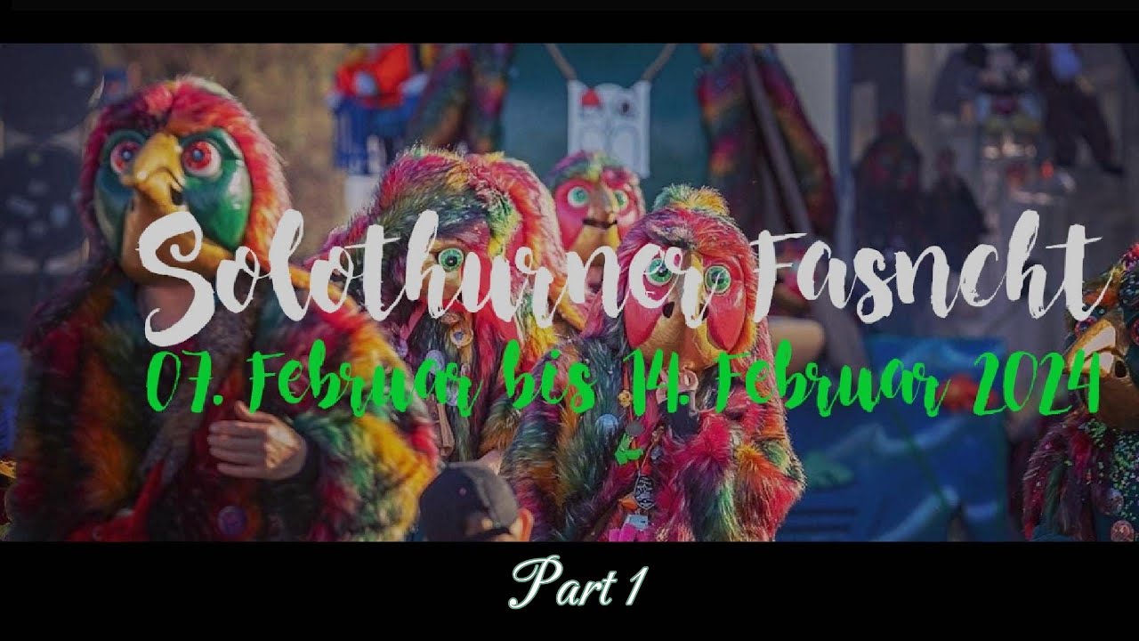 #Solothurn Stadt Fasnach 11.02.2024# AART Channel #viral