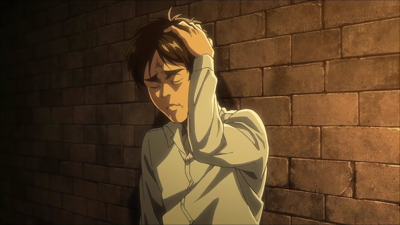 Eren is annoyed by Hange    | Attack On Titan Season 3 |