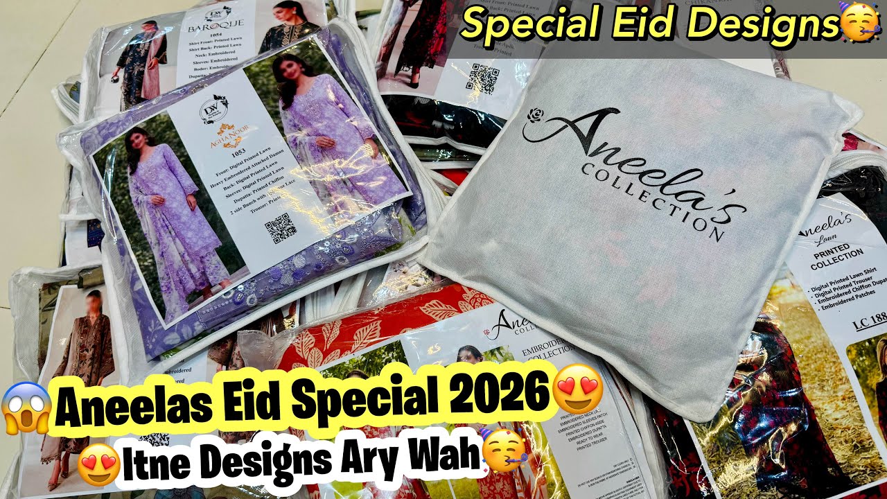 Aneelas New Collection 2026 | Eid Collection New Dress 2026 | Master Replicas Collection