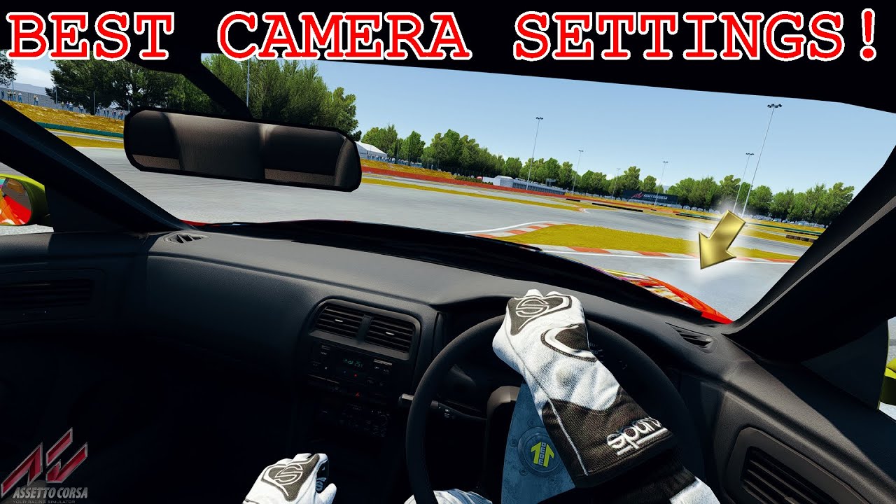 ЛУЧШИЕ НАСТРОЙКИ ВИДА ОТ ПЕРВОГО ЛИЦА И КАМЕРЫ ПОГОНИ В Assetto Corsa! *ЭФФЕКТЫ ШЕИ И РАЗБЛОКИРОВ...