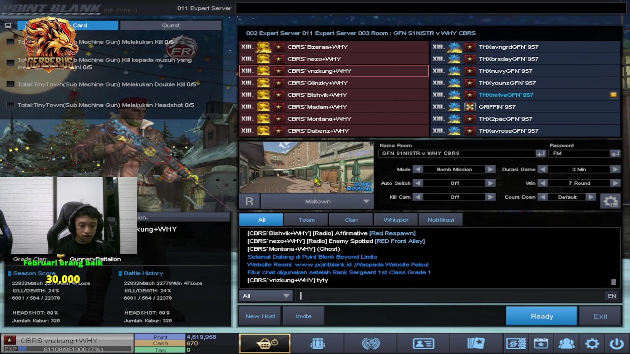Friendly match WHY CERBERUS #pointblank  #mediashareon