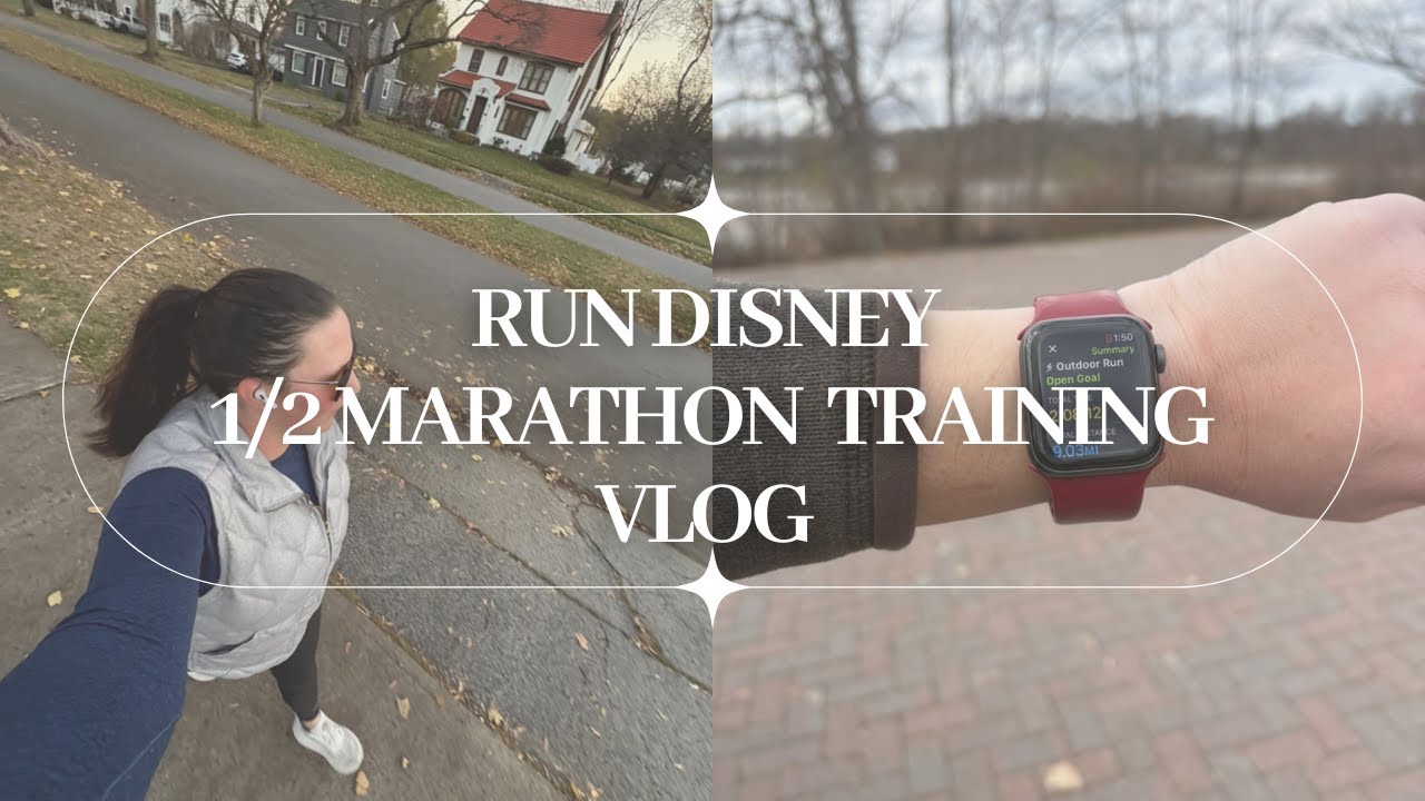 I'm Running the DISNEYLAND HALF MARATHON. Spend a month training with me