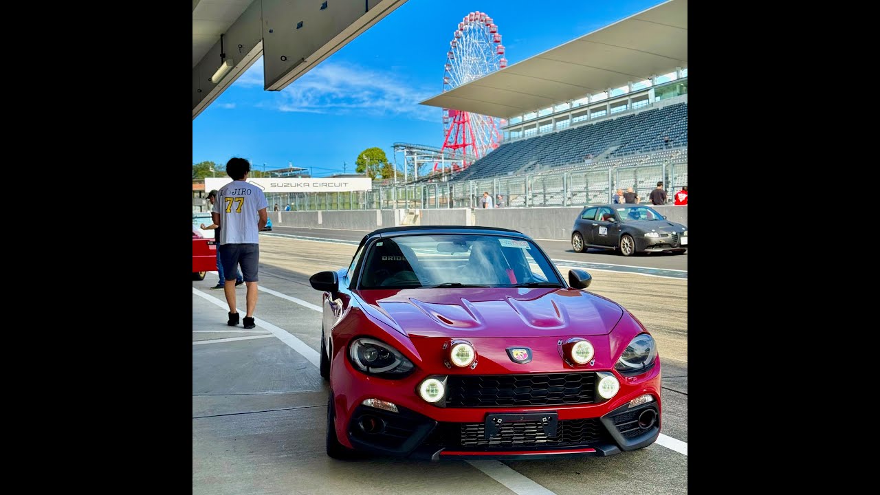 サイドターンズABARTH 124 @鈴鹿110min耐久2025