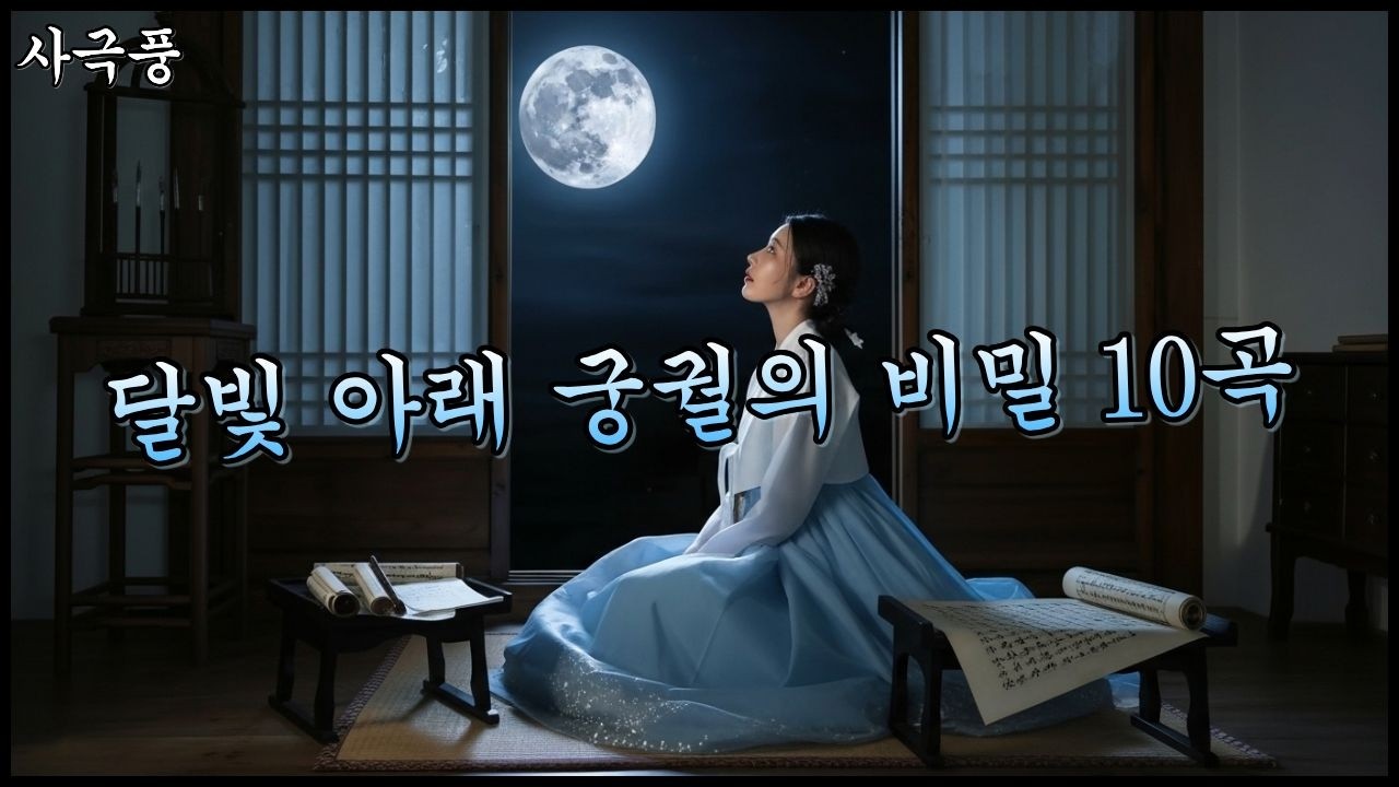 달빛 아래 궁궐의 비밀을 찾았다!ㅣ애절한 퓨전국악 사극 OST 10곡 모음