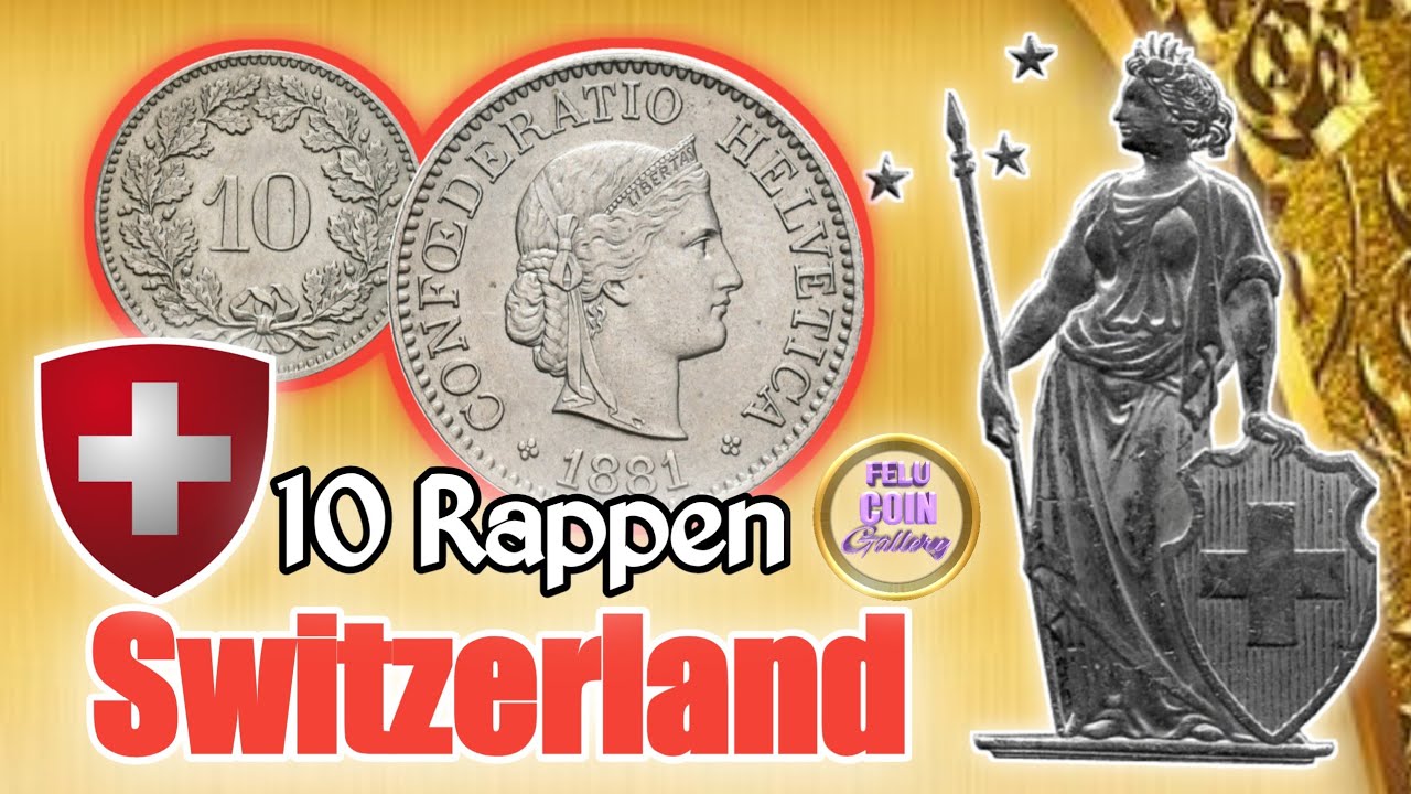 10 Rappen of Switzerland 🇨🇭 - 1969 || Switzerland 🇨🇭 Old Rare Ten Rappen ||
