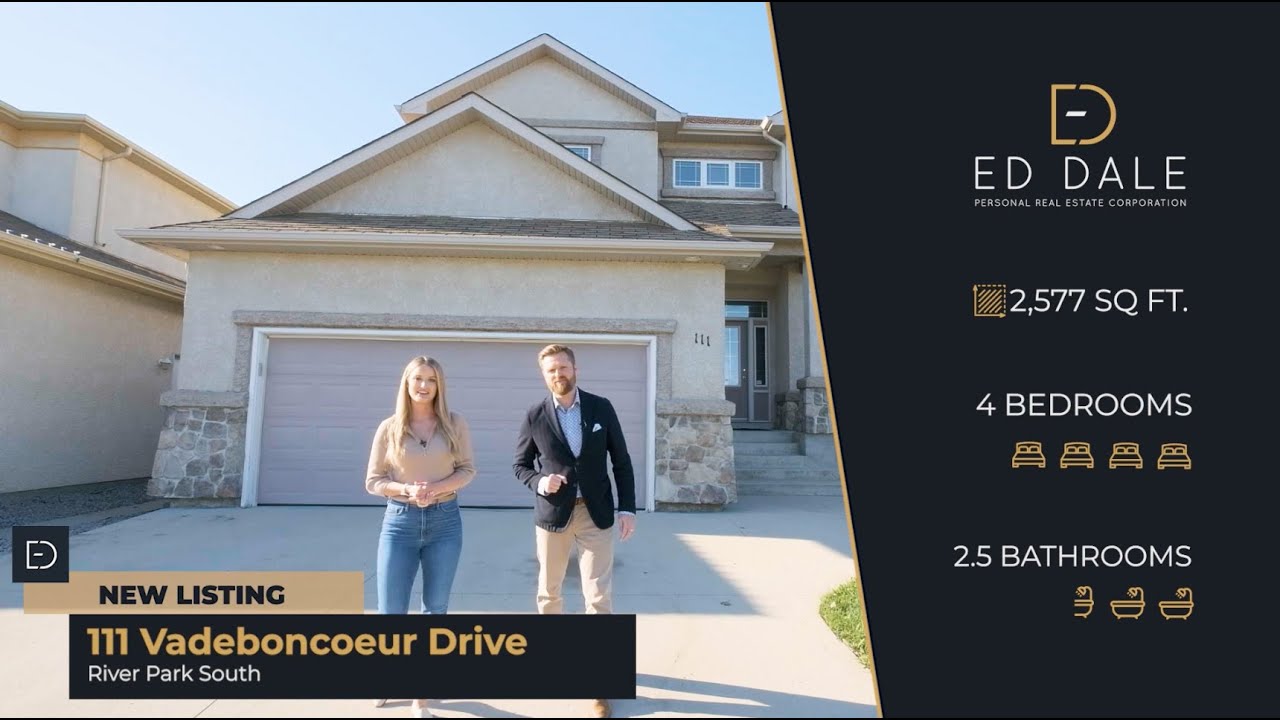 111 Vadeboncoeur Drive | River Park South | Winnipeg Real Estate | Ed Dale Team