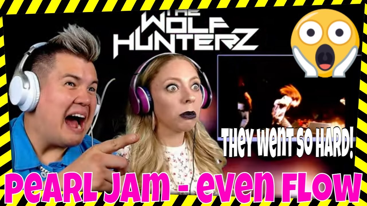 THE ENERGY IS CRAZY! Pearl Jam - Even Flow (Video) THE WOLF HUNTERZ Jon and Dolly Reaction