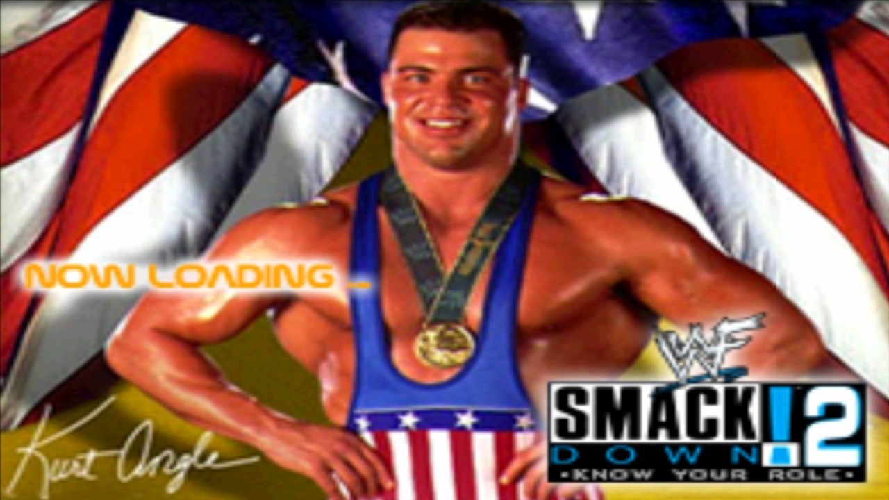 WWF SmackDown! 2: Know Your Role ► Kurt Angle vs. Gangrel (hardcore match)