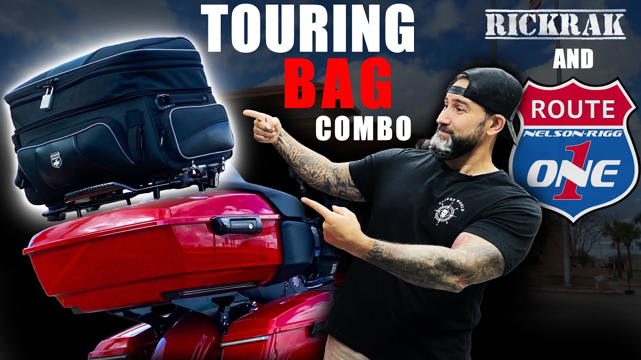Harley Touring Bag Nelson Rigg and Rickrak Combo