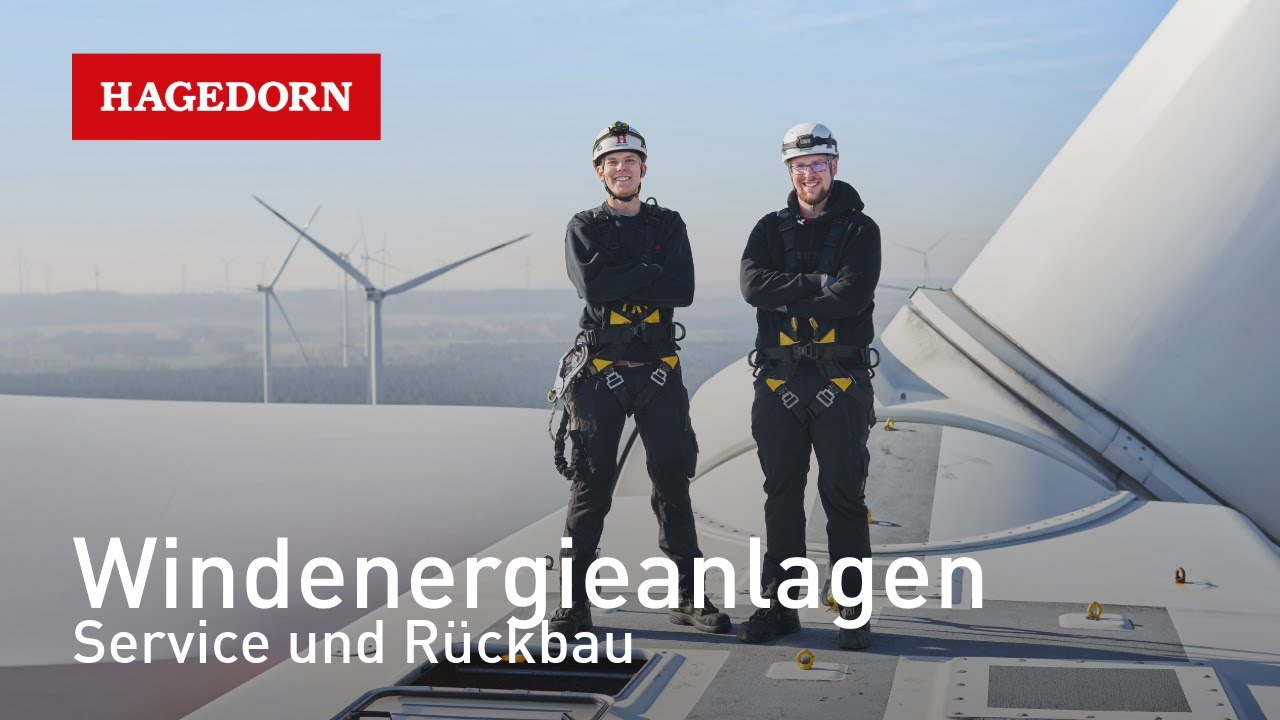 Service und Rückbau von Windenergieanlagen