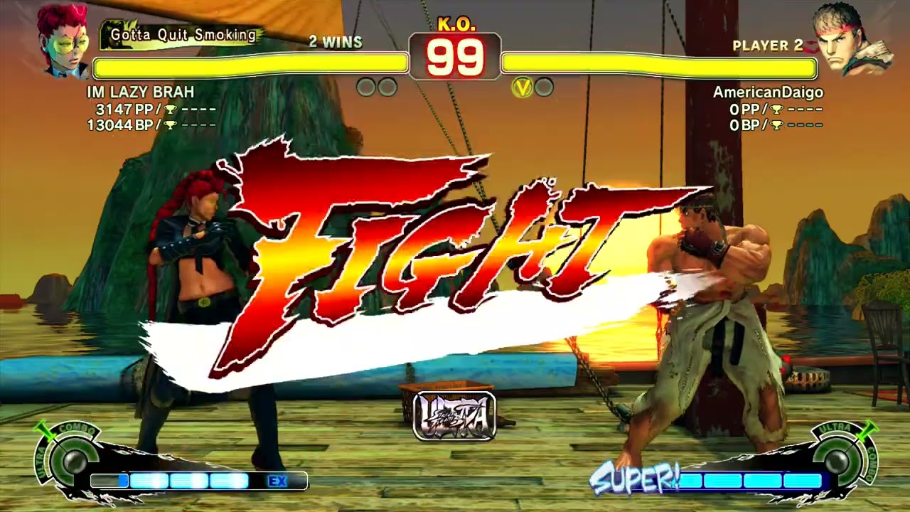 [#USF4] IM LAZY BRAH (C. Viper) vs. AmericanDaigo (Ryu)  550
