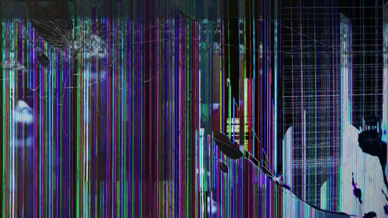 Extreme Broken TV Screen Flicker | Damaged LED Screen Video 2026 | Smashed TV Real Effect Video