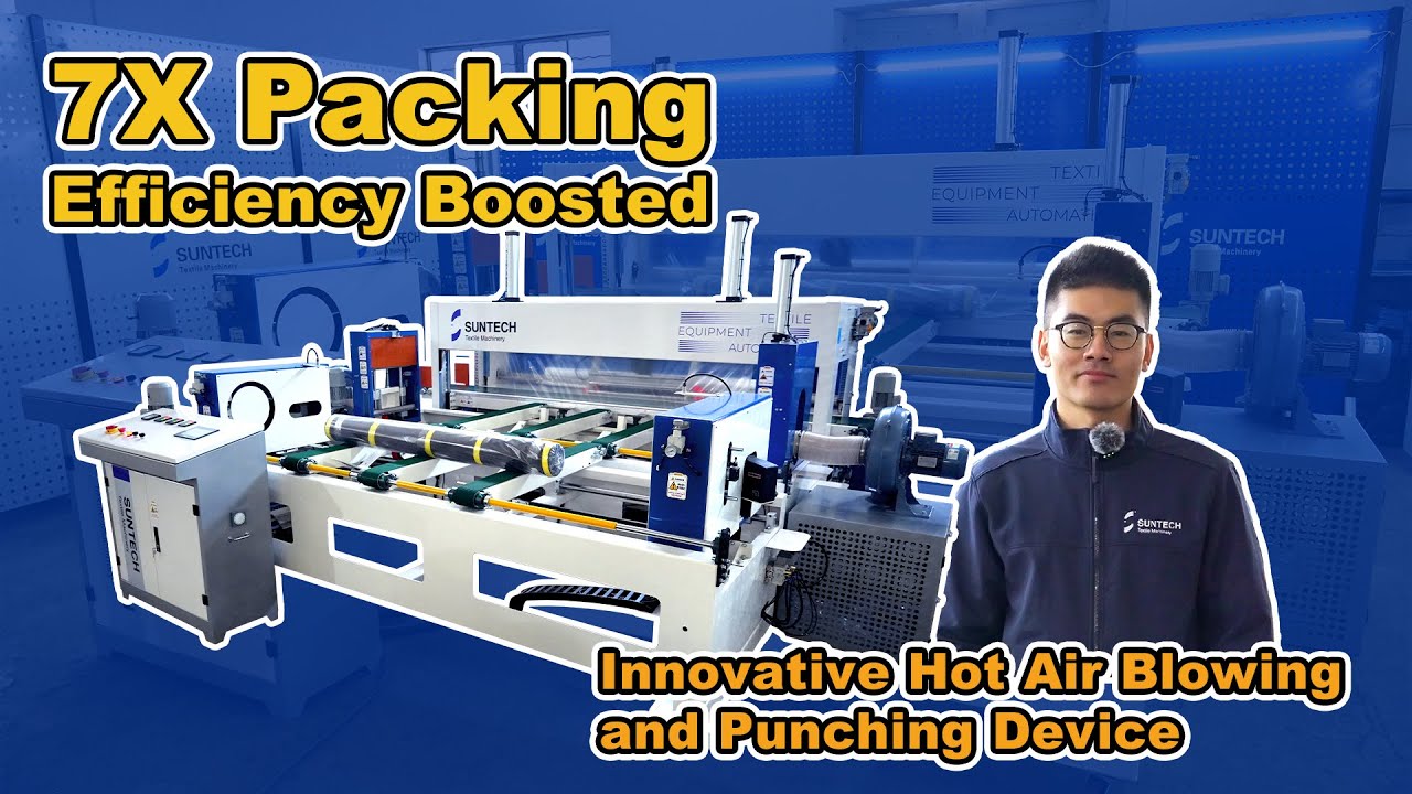 7X Efficiency Boosted | Maximize Cost Saving |  Automated Packing Solutions For Various Fabric Rolls