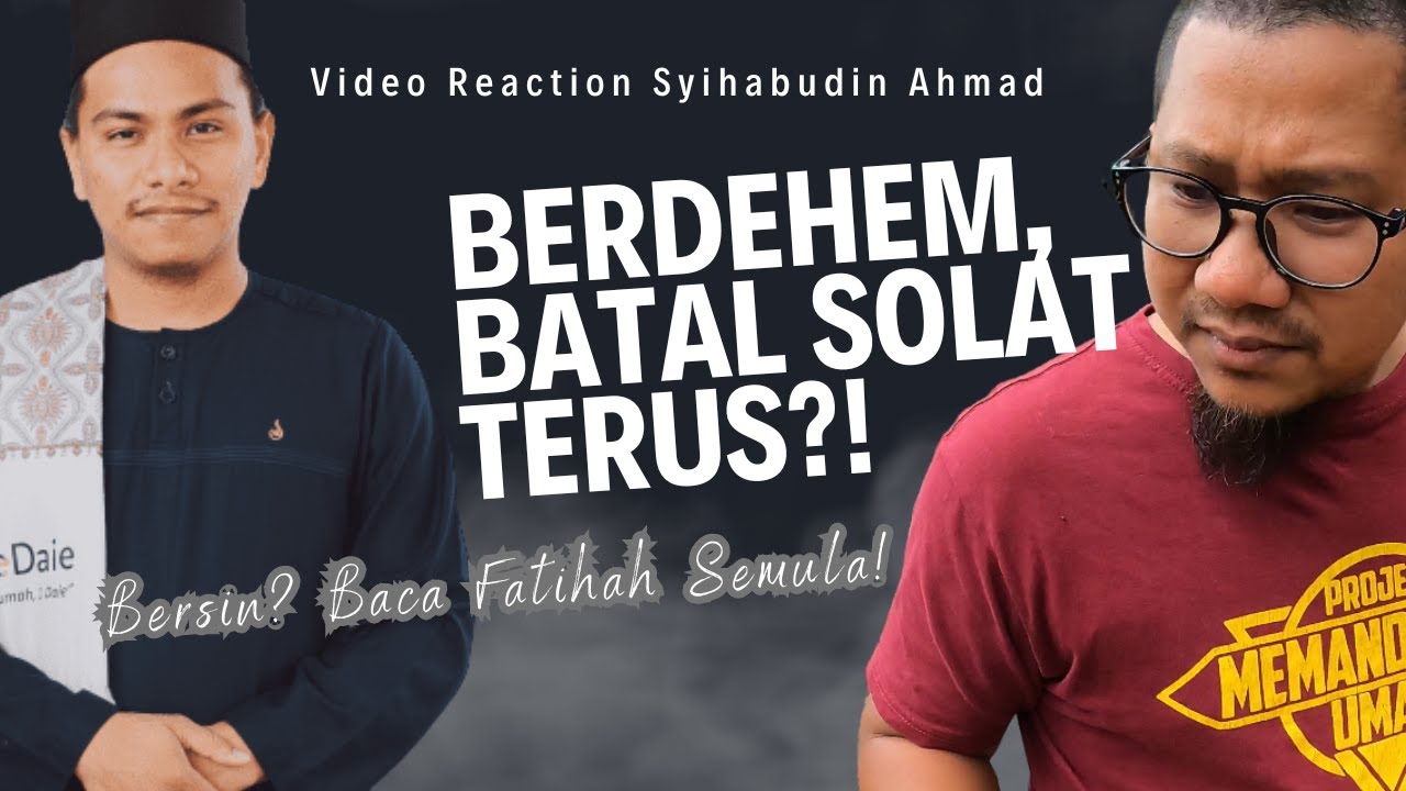 #663 Berdehem Membatalkan Solat? Hukum Bersin Kemudian Sebut Alhamdulillah?!