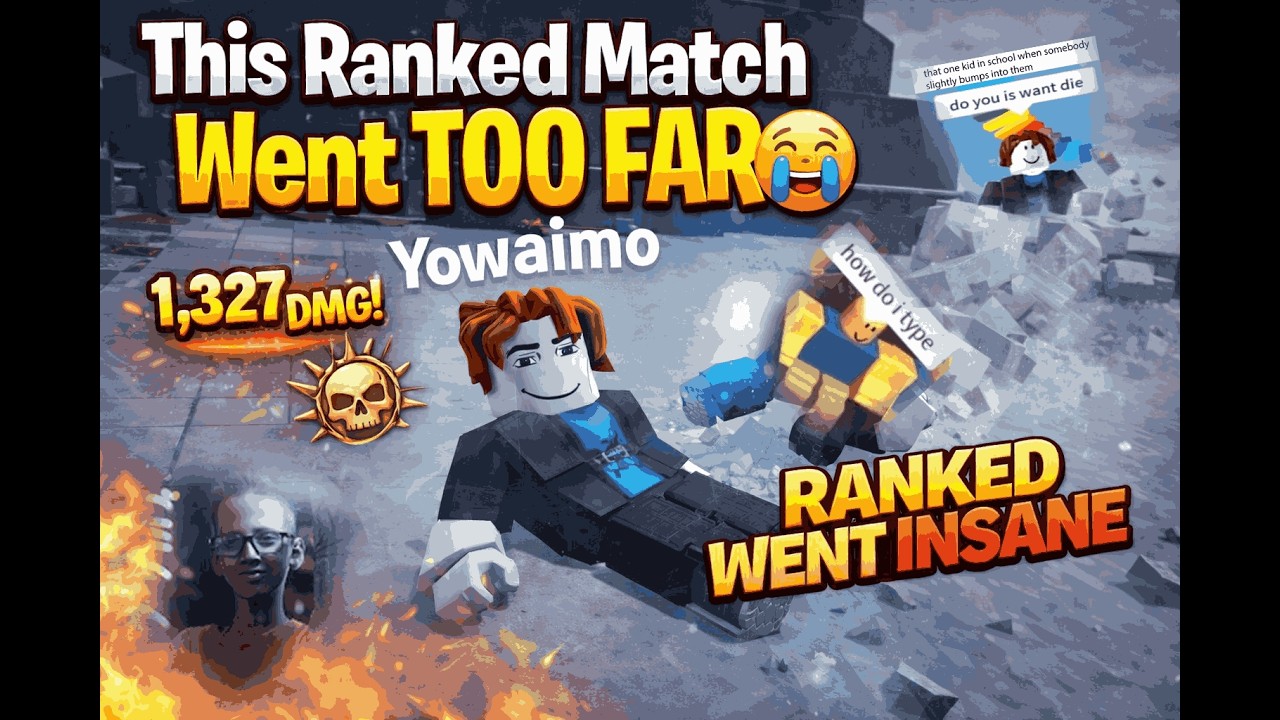 This Ranked Match Went TOO FAR 😭 | TSB Memes | #roblox #tsb #thestrongestbattleground #robloxmemes