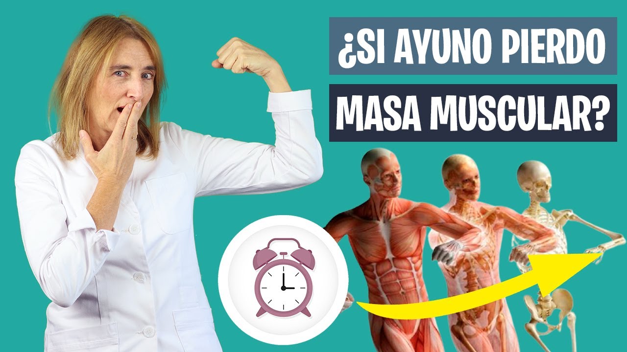 ¿Con el AYUNO se pierde MASA MUSCULAR? | Ayuno intermitente y masa muscular | Nutrición deportiva