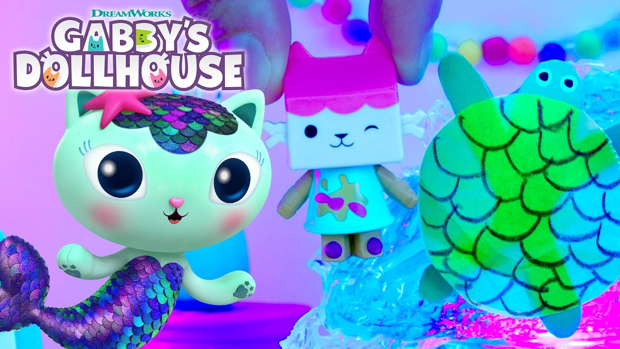 12 Cute and Simple Paper Crafts From Gabby's Dollhouse! | GABBY'S DOLLHOUSE TOYPLAY ADVENTURES