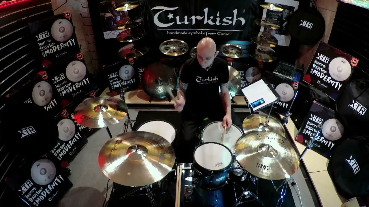 ACUSTICA presenta TURKISH  X-TR Cymbals Series