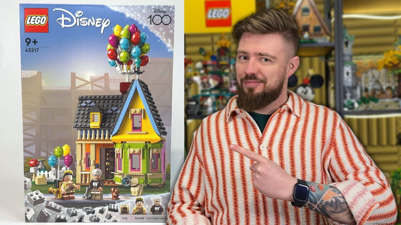 DOM Z BAJKI ODLOT 🎈 LEGO DISNEY 43217 RECENZJA